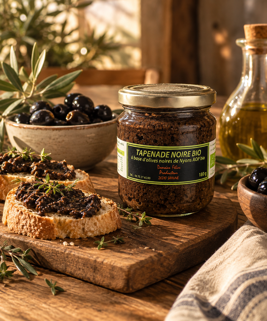 Tapenade noire bio