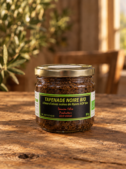 Tapenade noire bio