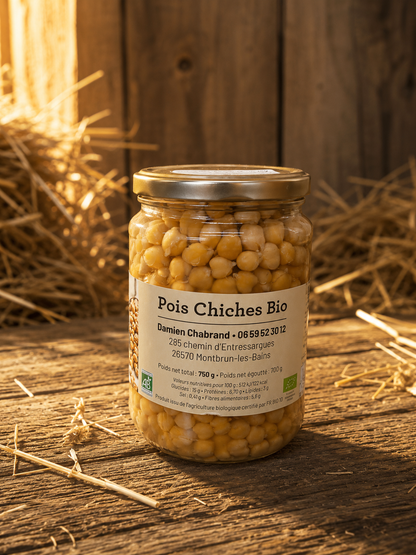 Pois Chiche Cuisiné en Bocal