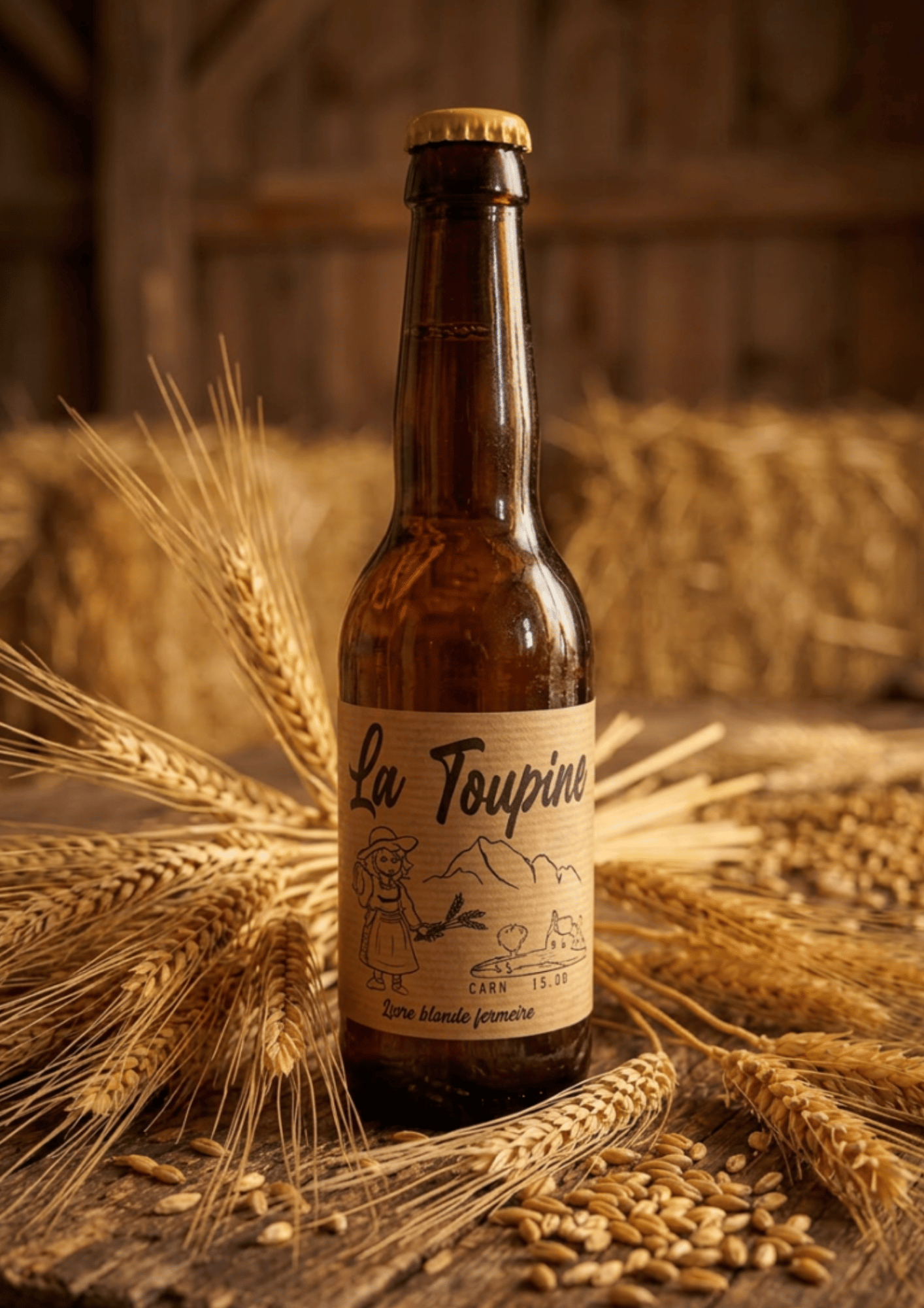La Toupine — Bière blonde fermière bio