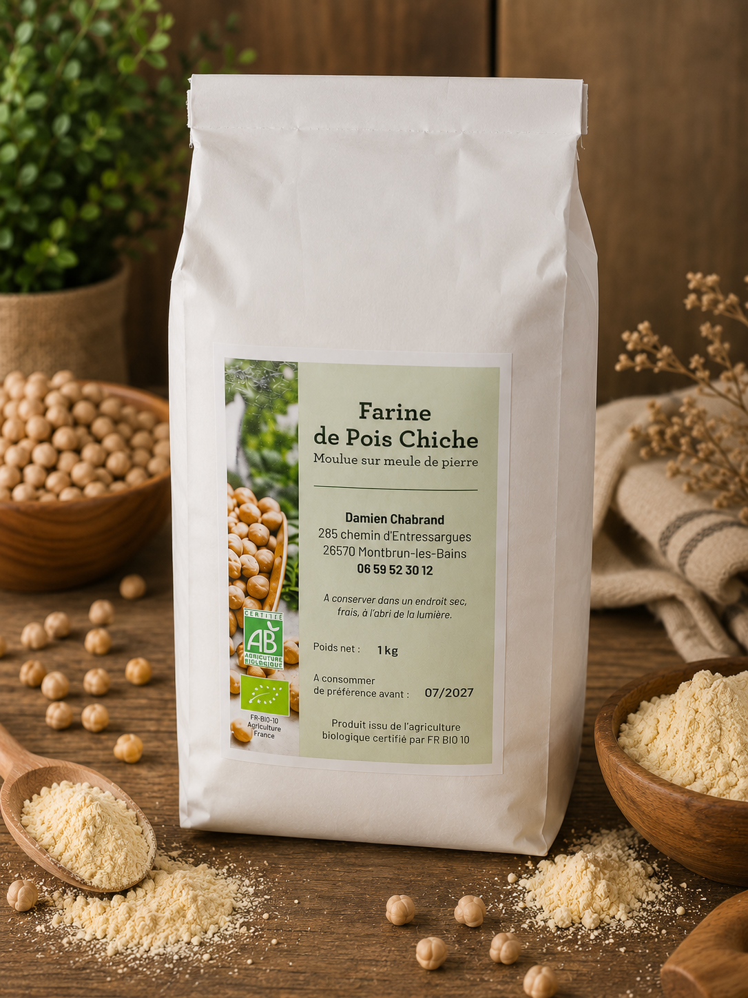 Farine de Pois Chiche