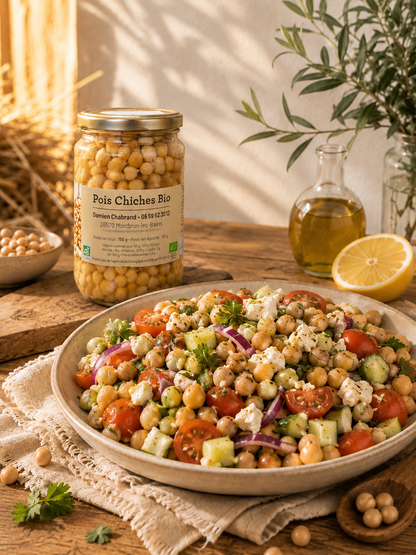 Pois Chiche Cuisiné en Bocal