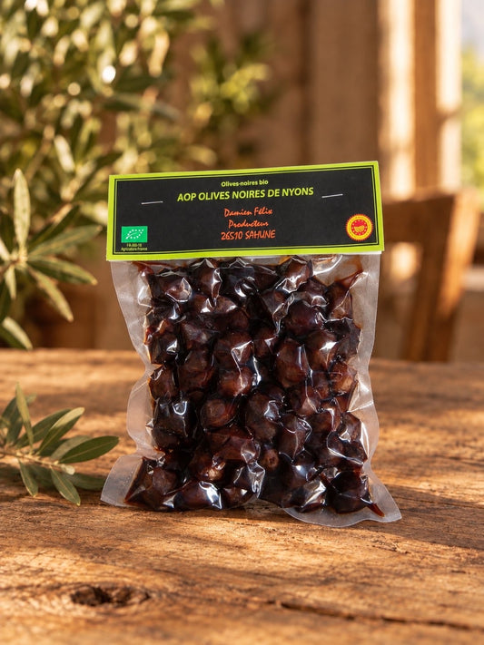 Olives noires bio sous vide